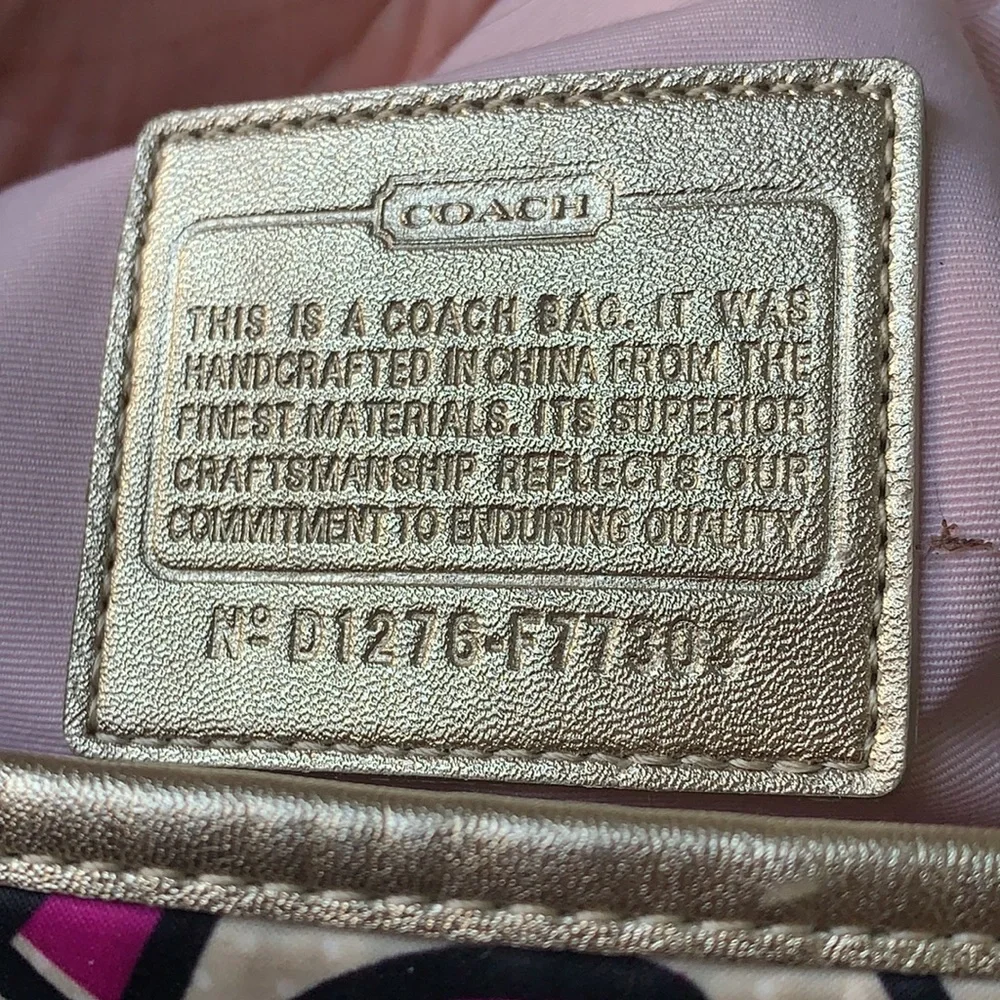 Coach Kyra Graffiti Poppy Weekender Large Floral - Picture 13 of 16